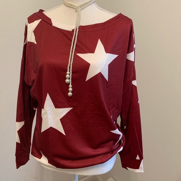 Red sweetheart Top - Picture 10 of 11